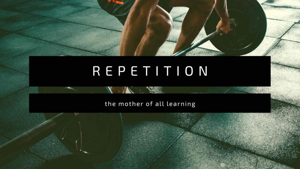 Repetition is the mother of all learning especially with spoken Arabic