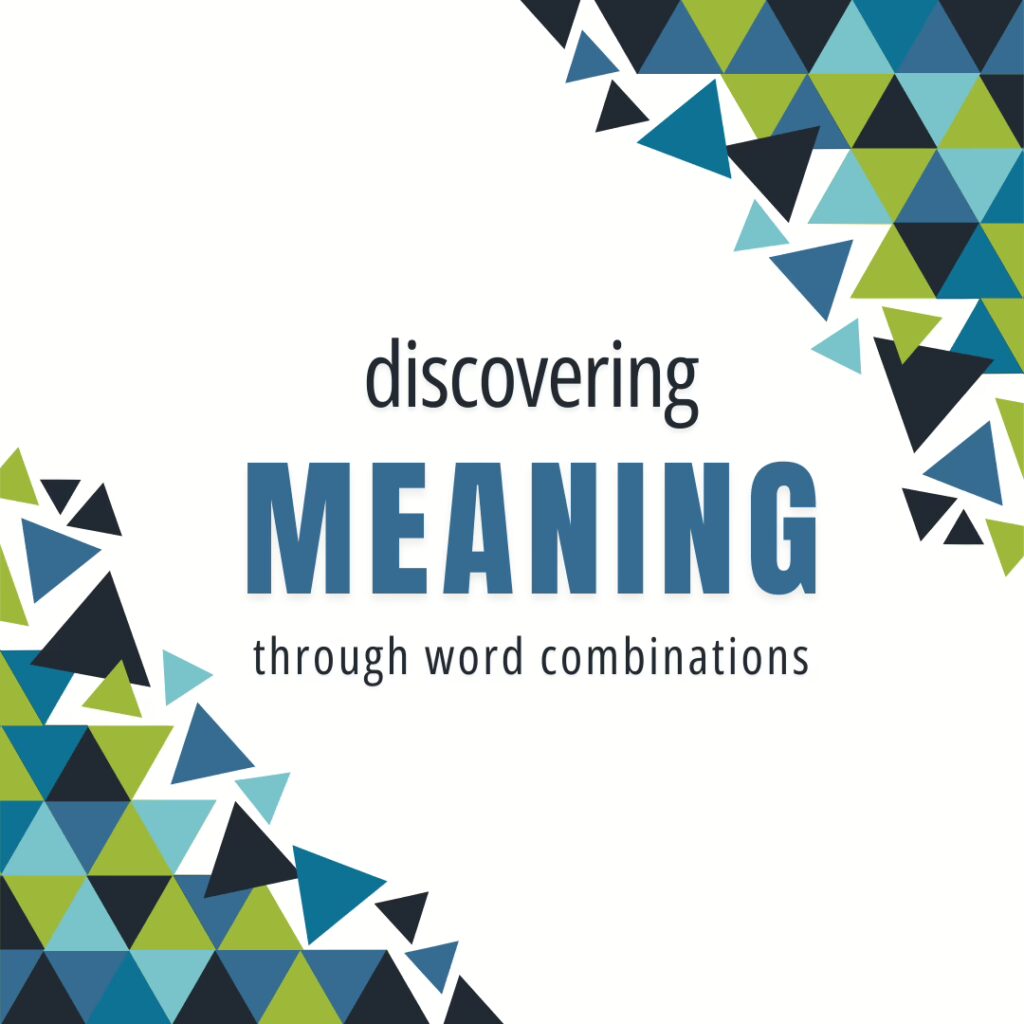 learn what Arabic words mean in context, not as individual vocabulary words